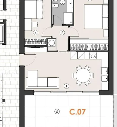 Sirio 7 Apartament Lido di Jesolo